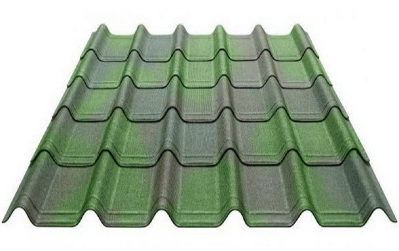 Зеленый лист Ондувилла с отенками